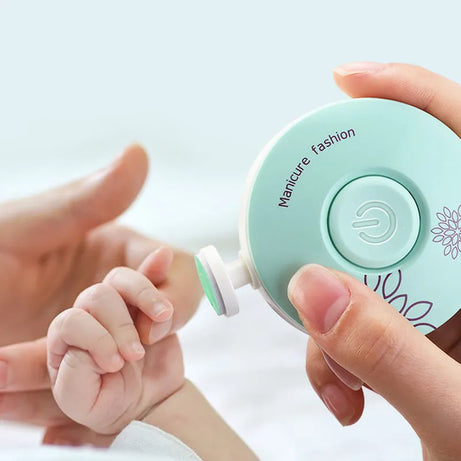 Coupe-ongles électrique pour bébé, polisseuse à ongles pour enfants